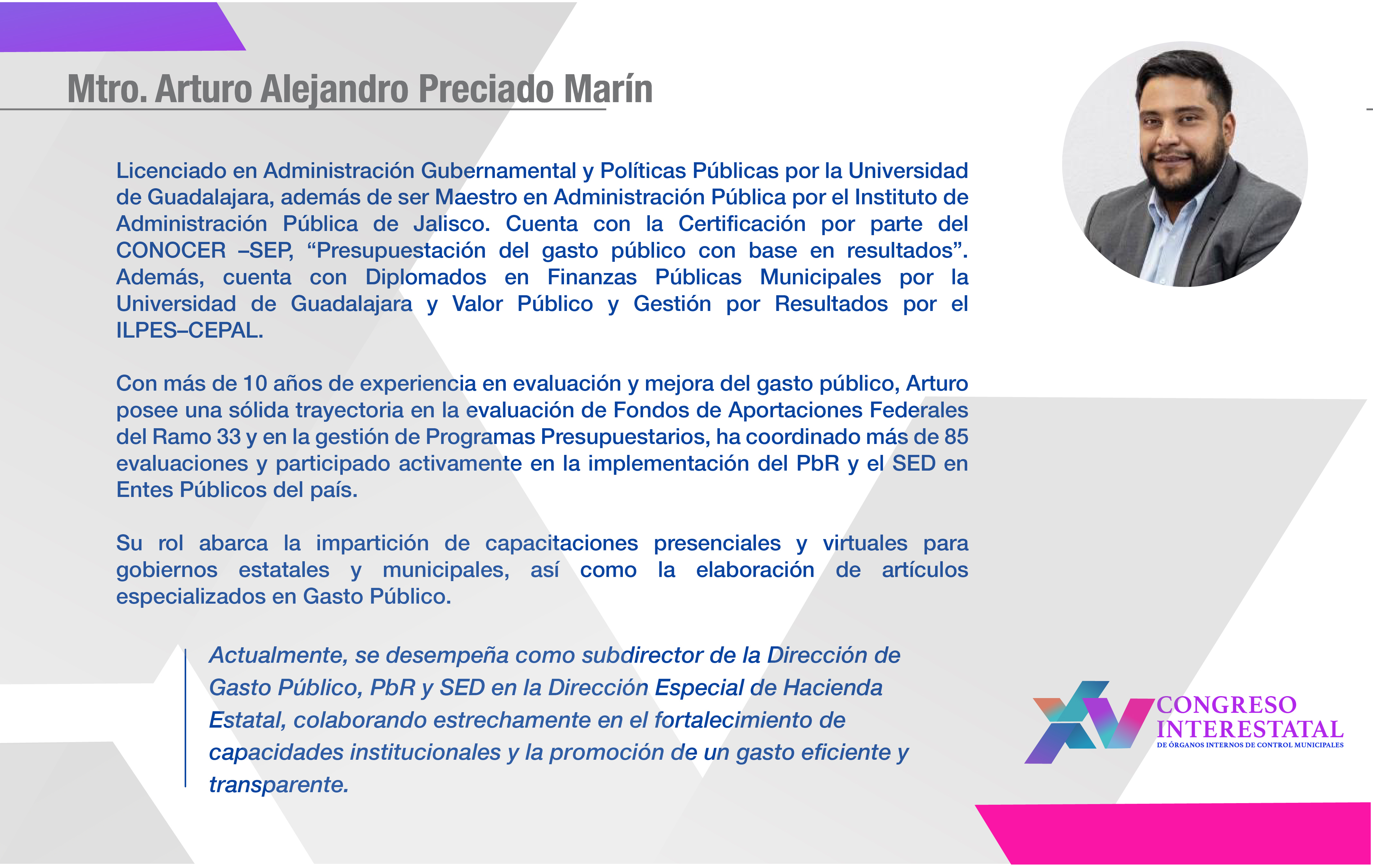 Arturo Alejandro Preciado Marín